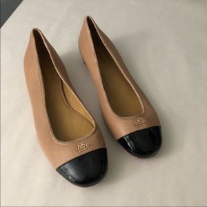 COACH FLATS two tone